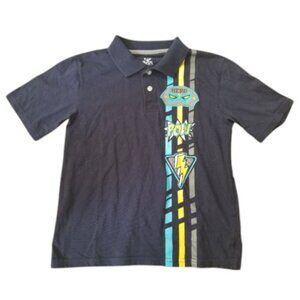 365 KIDS Navy Blue HERO Short Sleeved Polo Top Boys Size 8